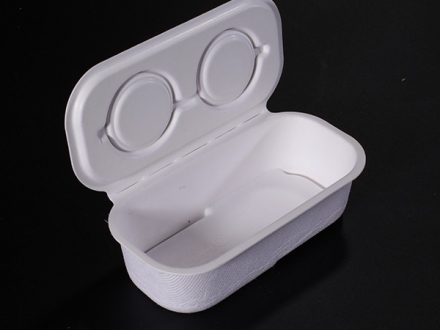 白色濕壓眼鏡盒紙托