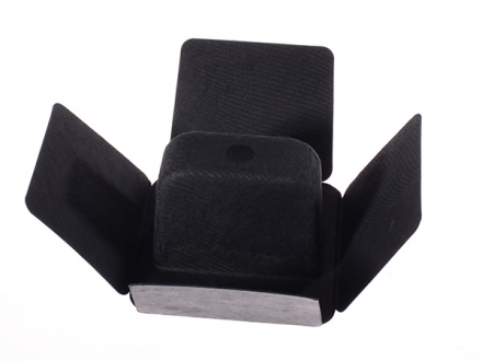 黑色濕壓折邊紙托